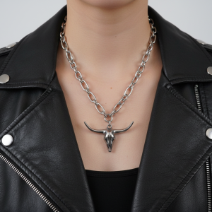 Halsband Texas i rostfritt stål