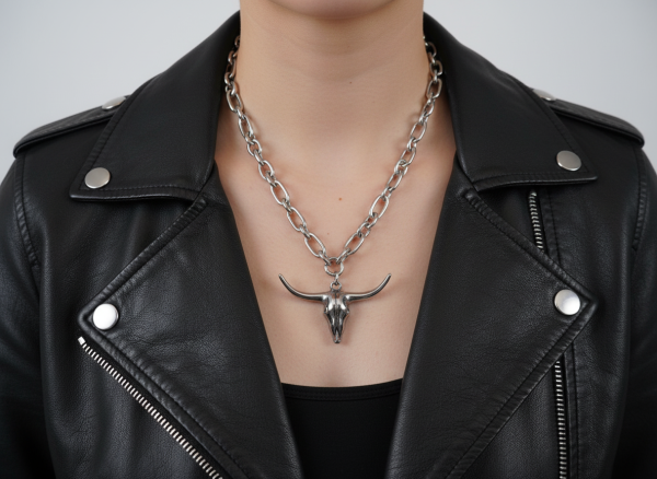 Halsband Texas i rostfritt stål