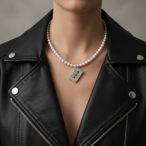 Mix Tape Lovesongs halsband framifrån